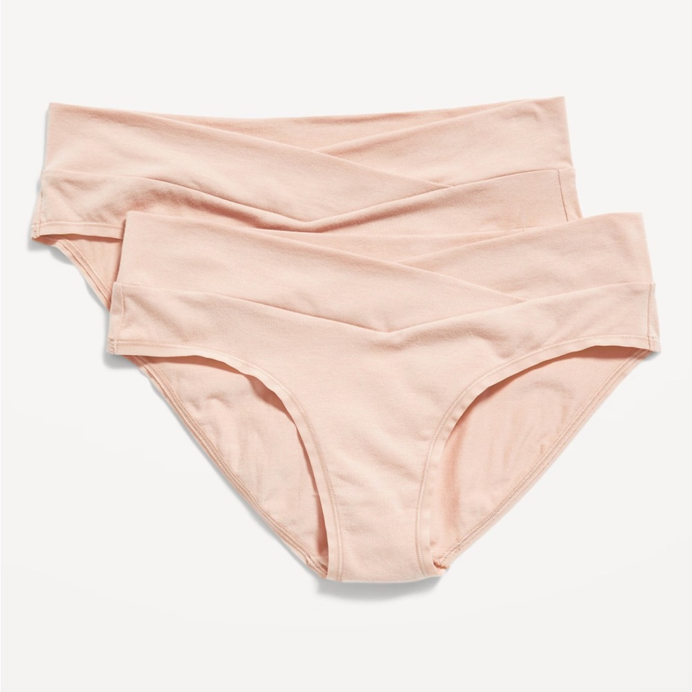 Old Navy Maternity Low-Rise Bikini Underwear 2-Pack